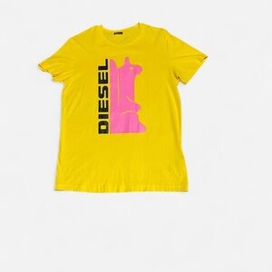 Diesel alternative Cyber Squirrel Graphic Design Tee Large